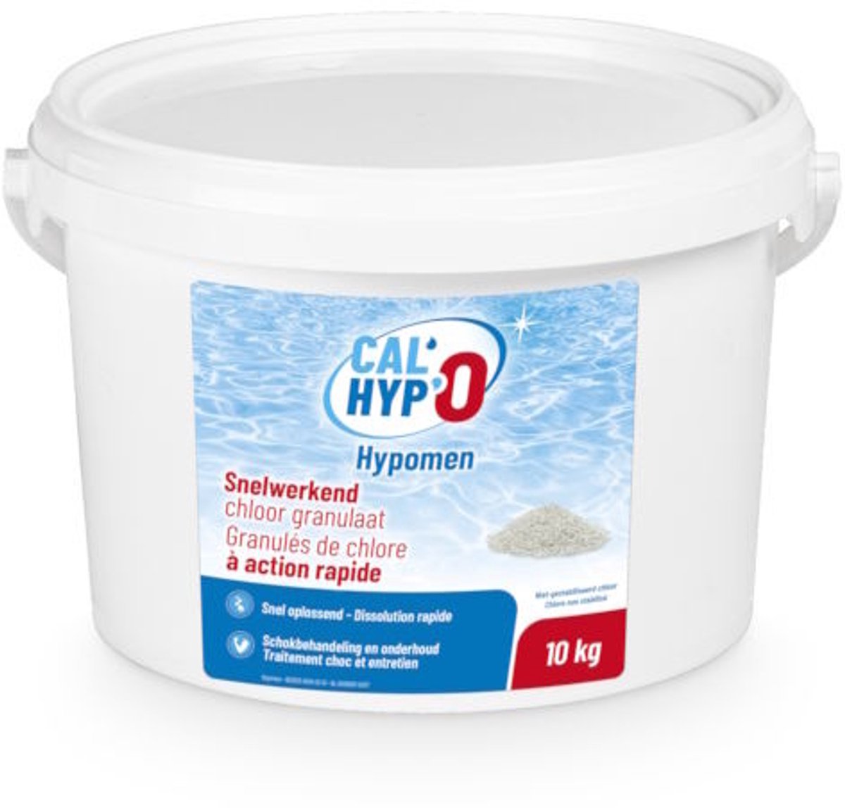 Hypomen - Granulaat - Snelwerkend chloor 10 kg
